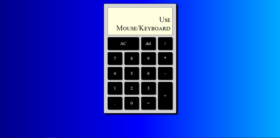 a calculator